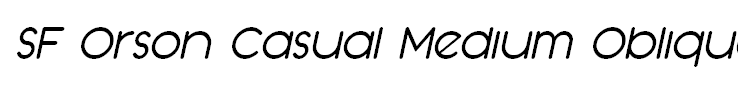 SF Orson Casual Medium Oblique