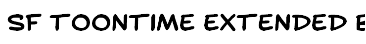 SF Toontime Extended Bold