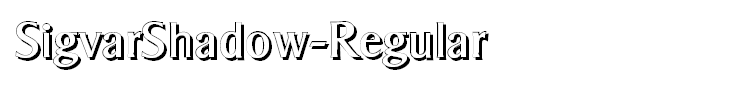 SigvarShadow-Regular