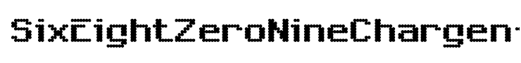 SixEightZeroNineChargen-Regular