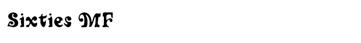 Sixties MF