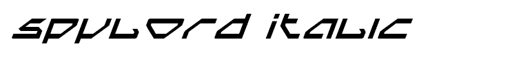 Spylord Italic