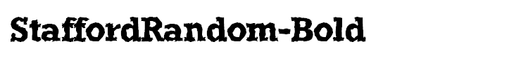 StaffordRandom-Bold