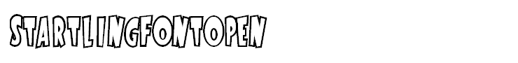 StartlingFontOpen