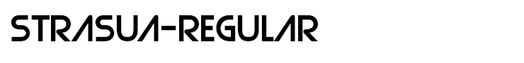 Strasua-Regular