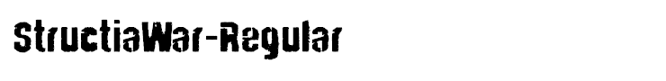 StructiaWar-Regular