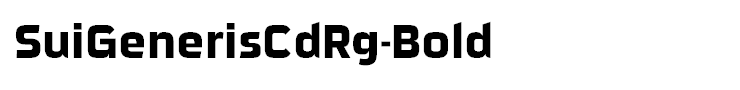 SuiGenerisCdRg-Bold