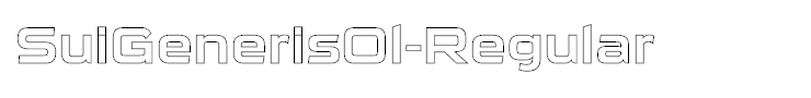 SuiGenerisOl-Regular