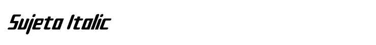 Sujeta Italic