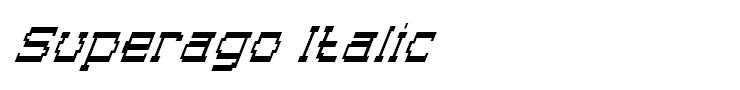 Superago Italic