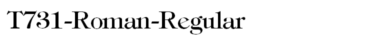T731-Roman-Regular