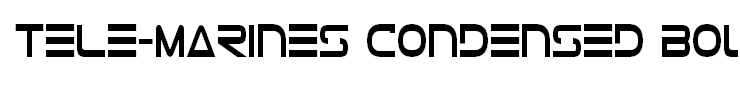 Tele-Marines Condensed Bold
