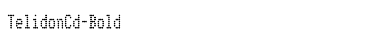 TelidonCd-Bold