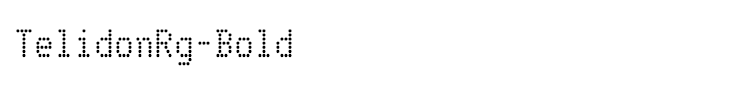 TelidonRg-Bold