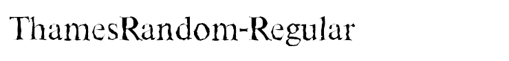 ThamesRandom-Regular