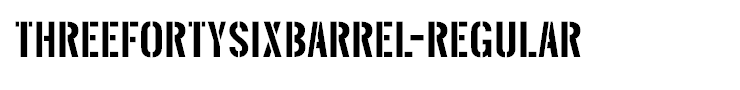 Threefortysixbarrel-Regular