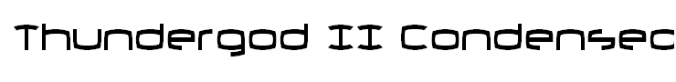 Thundergod II Condensed