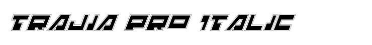 Trajia Pro Italic