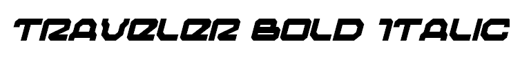 Traveler Bold Italic