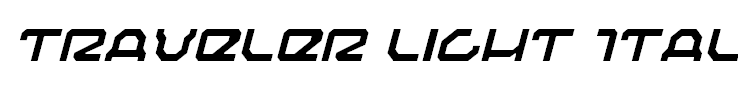 Traveler Light Italic