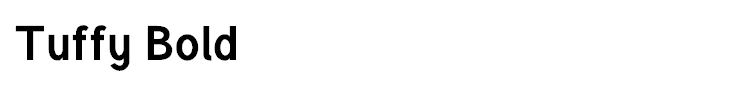 Tuffy Bold