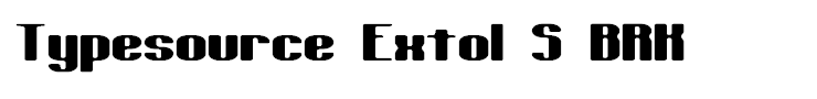 Typesource Extol S BRK