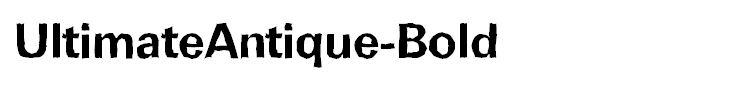 UltimateAntique-Bold