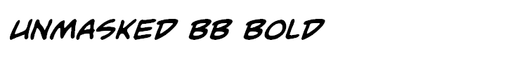 Unmasked BB Bold