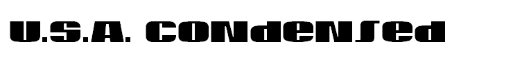U.S.A. Condensed