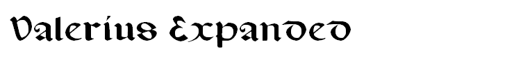 Valerius Expanded