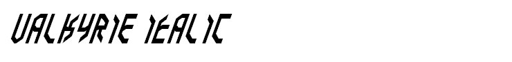 Valkyrie Italic