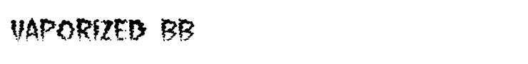 Vaporized BB