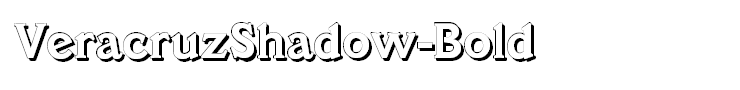 VeracruzShadow-Bold
