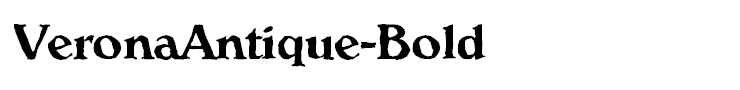 VeronaAntique-Bold