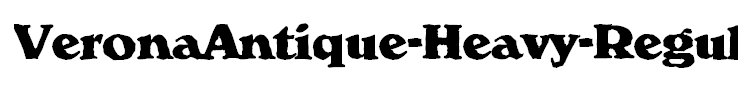 VeronaAntique-Heavy-Regular
