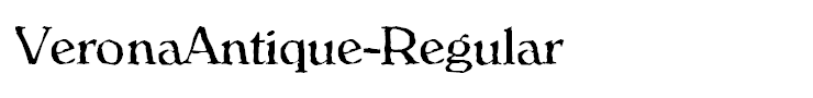 VeronaAntique-Regular