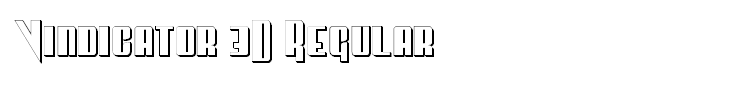 Vindicator 3D Regular