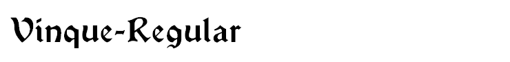 Vinque-Regular