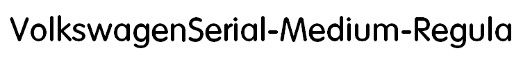 VolkswagenSerial-Medium-Regular