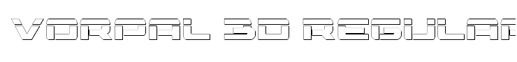 Vorpal 3D Regular