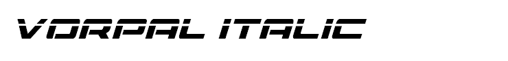 Vorpal Italic