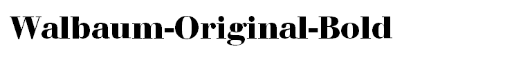 Walbaum-Original-Bold