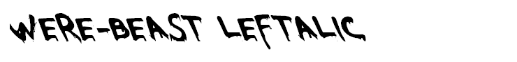 Were-Beast Leftalic