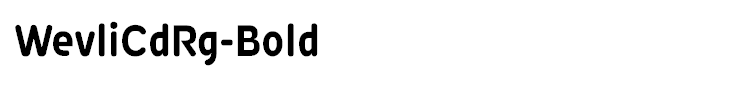 WevliCdRg-Bold