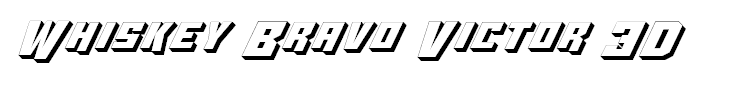 Whiskey Bravo Victor 3D