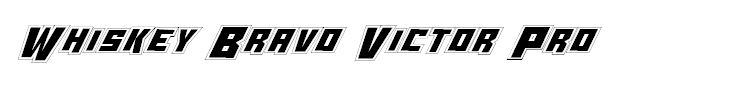 Whiskey Bravo Victor Pro
