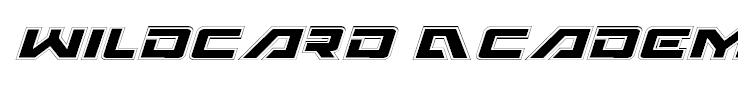 Wildcard Academy Italic