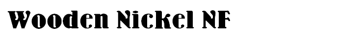 Wooden Nickel NF