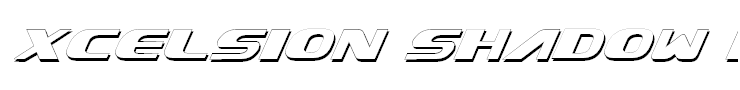 Xcelsion Shadow Italic