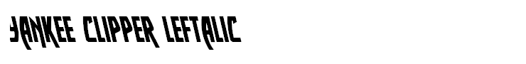 Yankee Clipper Leftalic